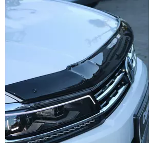 Дефлектор капота (EuroCap) для Volkswagen Tiguan 2016-2024 Дефлектор капота (EuroCap) для Volkswagen Tiguan 2016-2024