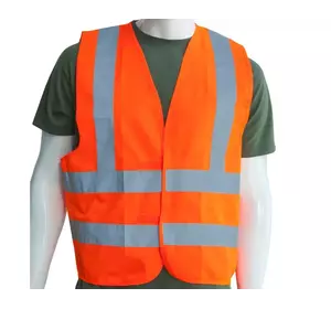 Жилет сигнальний XL оранжевий SH-028 SAPFIRE для Універсальні товари Жилет сигнальний XL оранжевий SH-028 SAPFIRE для Універсальні товари