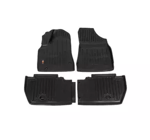 Килимки Stingray 3D (4 шт, поліуретан) для Citroen Berlingo 2008-2018 рр Килимки Stingray 3D (4 шт, поліуретан) для Citroen Berlingo 2008-2018 рр