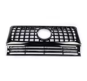 Передня решітка (GT, без хрому) Повністю чорна для Mercedes G сlass W463 1990-2018рр Передня решітка (GT, без хрому) Повністю чорна для Mercedes G сlass W463 1990-2018рр