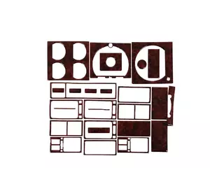 Накладки на панель (під дерево) для Iveco Eurocargo 1991-2002 рр Накладки на панель (під дерево) для Iveco Eurocargo 1991-2002 рр