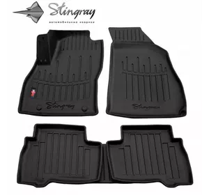 Килимки Stingray 3D (5 шт, поліуретан) для Fiat Fiorino/Qubo 2008-2024 рр Килимки Stingray 3D (5 шт, поліуретан) для Fiat Fiorino/Qubo 2008-2024 рр