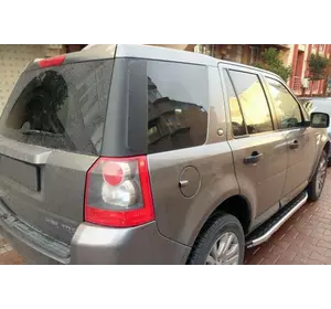 Бокові пороги Fullmond (2 шт, алюм.) для Land Rover Freelander II Бокові пороги Fullmond (2 шт, алюм.) для Land Rover Freelander II