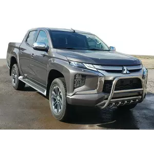 Кенгурятник WT003 (нерж) для Fiat Fullback 2016-2024 рр Кенгурятник WT003 (нерж) для Fiat Fullback 2016-2024 рр