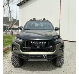 Дефлектор капота 2020-2024 рр. EuroCap для Toyota Hilux рр Дефлектор капота 2020-2024 рр. EuroCap для Toyota Hilux рр