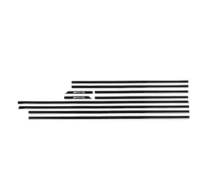 Чорні молдинги (вставки) для Mercedes G сlass W463 1990-2018рр