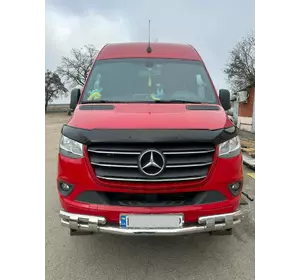 Передня нижня дуга Shark для Mercedes Sprinter W907/W910 2018-2024 рр Передня нижня дуга Shark для Mercedes Sprinter W907/W910 2018-2024 рр