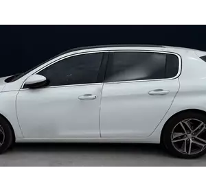 Повна окантовка вікон OmsaLine (10 шт., нерж.) для Peugeot 308 2014-2021 рр