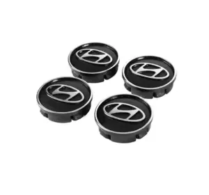 Ковпачки диски чорні hyun60tur-bl (59мм на 55мм, 4 шт) для Тюнінг Hyundai