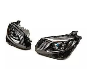 Передні фари Maybach (2 шт, LED) для Mercedes E-сlass W213 2016 -2024 рр Передні фари Maybach (2 шт, LED) для Mercedes E-сlass W213 2016 -2024 рр
