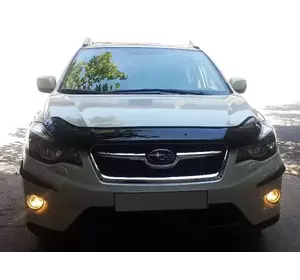 Дефлектор капоту (EuroCap) для Subaru XV 2011-2017 рр Дефлектор капоту (EuroCap) для Subaru XV 2011-2017 рр