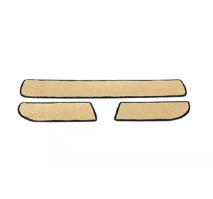 Поліуретанові килимки на пороги (3 шт., EVA, Бежевий) для Mercedes Sprinter W907/W910 2018-2024 рр Поліуретанові килимки на пороги (3 шт., EVA, Бежевий) для Mercedes Sprinter W907/W910 2018-2024 рр