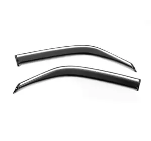 Вітровики (2 шт, EuroCap, Chrome) для Mercedes Sprinter W906 2006-2018 рр Вітровики (2 шт, EuroCap, Chrome) для Mercedes Sprinter W906 2006-2018 рр