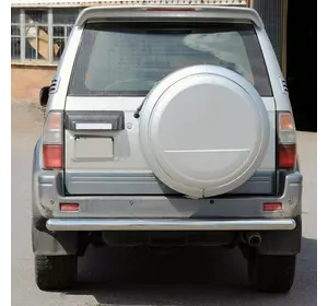 Задня дуга AK002 (нерж) для Toyota Land Cruiser 90 Prado Задня дуга AK002 (нерж) для Toyota Land Cruiser 90 Prado