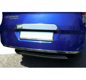 Кромка багажника (нерж) для Ford Courier 2014-2023 рр Кромка багажника (нерж) для Ford Courier 2014-2023 рр
