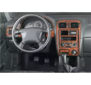 Накладки на панель Карбон для Mazda 626