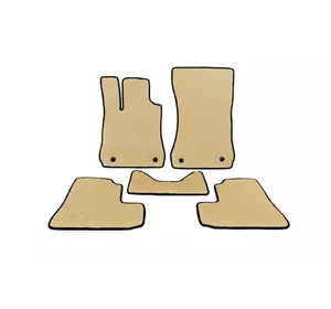 Килимки EVA (Short, Бежевий) для Mercedes S-сlass W221 Килимки EVA (Short, Бежевий) для Mercedes S-сlass W221