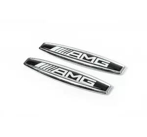 Наклейки на крила (2 шт., метал) Elegance для Mercedes CLS C218 2011-2018рр