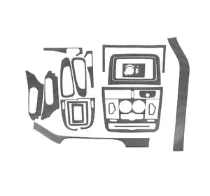 Накладки на панель (Meric, повний комплект) 2006-2014, Карбон для Mercedes Vito W639 рр Накладки на панель (Meric, повний комплект) 2006-2014, Карбон для Mercedes Vito W639 рр