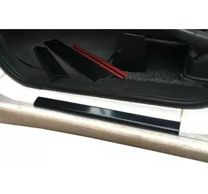 Накладки на пороги (2 шт., ABS) Глянцеві для Fiat Scudo 1996-2007 років Накладки на пороги (2 шт., ABS) Глянцеві для Fiat Scudo 1996-2007 років