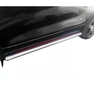 Бічні труби (2 шт, нерж) для Chevrolet Trax 2012-2024 рр