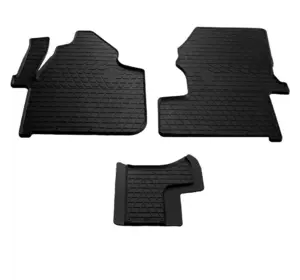 Гумові килимки (3 шт, Stingray) 1-20242 для Mercedes Sprinter W906 2006-2018 рр Гумові килимки (3 шт, Stingray) 1-20242 для Mercedes Sprinter W906 2006-2018 рр