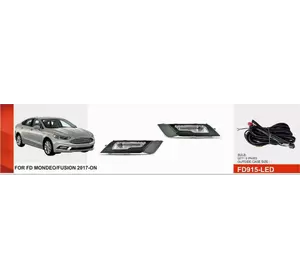 Противотуманки (2017-2024, LED) для Ford Fusion рр Противотуманки (2017-2024, LED) для Ford Fusion рр