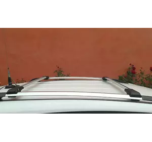 Перемички на рейлінги під ключ (Туреччина, 2 шт) Сірий для Toyota Rav 4 2013-2018 рр Перемички на рейлінги під ключ (Туреччина, 2 шт) Сірий для Toyota Rav 4 2013-2018 рр