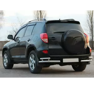 Задні куточки AK003-double (2 шт., нерж) для Toyota Rav 4 2006-2013 років Задні куточки AK003-double (2 шт., нерж) для Toyota Rav 4 2006-2013 років