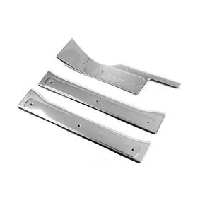 Накладки на внутрішні пороги OmsaLine (нерж.) 4 двері для Fiat Fiorino/Qubo 2008-2024 рр Накладки на внутрішні пороги OmsaLine (нерж.) 4 двері для Fiat Fiorino/Qubo 2008-2024 рр