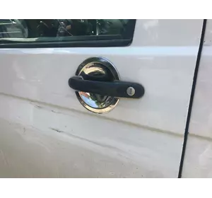 Накладки під ручки Carmos - Турецька сталь, 3 штуки для Volkswagen Caddy 2010-2015рр Накладки під ручки Carmos - Турецька сталь, 3 штуки для Volkswagen Caddy 2010-2015рр