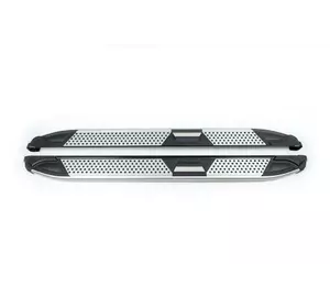 Бокові пороги Mevsim Grey (2 шт., Алюміній) Коротка база для Toyota Proace City Бокові пороги Mevsim Grey (2 шт., Алюміній) Коротка база для Toyota Proace City