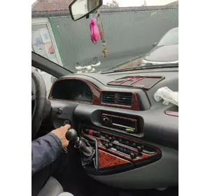 Накладки на панель (Meric) Алюміній для Peugeot Expert 1996-2007 років Накладки на панель (Meric) Алюміній для Peugeot Expert 1996-2007 років