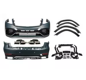 Комплект обвісів з повним бампером AMG V1 (GLS63) для Mercedes GL/GLS сlass X166 Комплект обвісів з повним бампером AMG V1 (GLS63) для Mercedes GL/GLS сlass X166