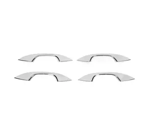 Накладки на ручки (4 шт, нерж) для Volkswagen Caddy 2020-2024 рр