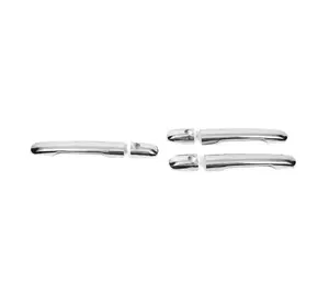 Накладки на ручки (нержавіюча сталь) 4 штуки. OmsaLine - Італійська нержавійка для Mercedes Vito W638 1996-2003 років Накладки на ручки (нержавіюча сталь) 4 штуки. OmsaLine - Італійська нержавійка для Mercedes Vito W638 1996-2003 років