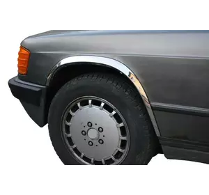 Накладки на арки 1982-1989 (4 шт, нерж) для Mercedes W201 (190)