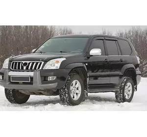 Вітровики (4 шт, HIC) для Toyota Land Cruiser Prado 120 Вітровики (4 шт, HIC) для Toyota Land Cruiser Prado 120