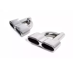 Насадки на глушник AMG S65 для Mercedes S-сlass W221 Насадки на глушник AMG S65 для Mercedes S-сlass W221