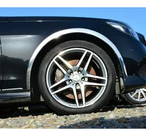 Накладки на арки (4 шт, нерж) для Mercedes E-сlass W212 2009-2016рр Накладки на арки (4 шт, нерж) для Mercedes E-сlass W212 2009-2016рр