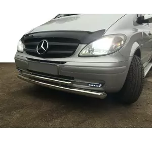 Нижня Губа ST014 (нерж) 2010-2015, 70 -2024 48 мм для Mercedes Vito W639 рр Нижня Губа ST014 (нерж) 2010-2015, 70 -2024 48 мм для Mercedes Vito W639 рр