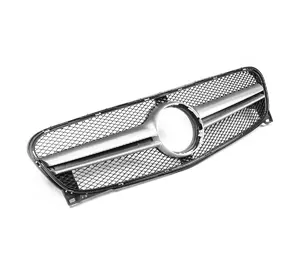 Передня решітка AMG Silver (2014-2016) для Mercedes GLA X156 рр Передня решітка AMG Silver (2014-2016) для Mercedes GLA X156 рр