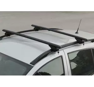 Перемички на звичайні рейлінги під ключ Bold Bar V1 (2 шт) Сірі для Volkswagen T5 Multivan 2003-2010 рр Перемички на звичайні рейлінги під ключ Bold Bar V1 (2 шт) Сірі для Volkswagen T5 Multivan 2003-2010 рр