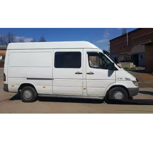 Бокові пороги Premium (2 шт., нерж.) Довга база, d50 для Mercedes Sprinter W901-905 1995-2006 рр Бокові пороги Premium (2 шт., нерж.) Довга база, d50 для Mercedes Sprinter W901-905 1995-2006 рр