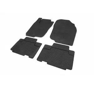 Гумові килимки (4 шт, Polytep) для Toyota Rav 4 2006-2013 років Гумові килимки (4 шт, Polytep) для Toyota Rav 4 2006-2013 років