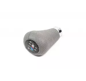 Ручка КПП ОЕМ (кожзам, сіра перфорація) для BMW 5 серія E-34 1988-1995 рр Ручка КПП ОЕМ (кожзам, сіра перфорація) для BMW 5 серія E-34 1988-1995 рр