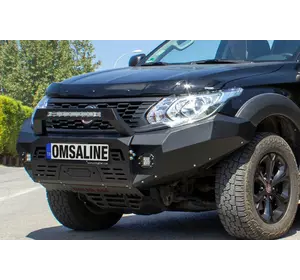 Передній бампер з захистом картеру Dakar для Fiat Fullback 2016-2024 рр Передній бампер з захистом картеру Dakar для Fiat Fullback 2016-2024 рр