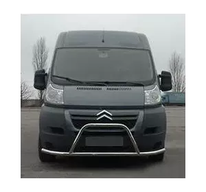 Передня дуга ST019 (нерж.) для Fiat Ducato 2006-2024 та рр Передня дуга ST019 (нерж.) для Fiat Ducato 2006-2024 та рр