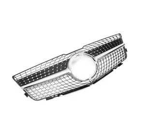 Передня решітка Diamond Silver (2009-2012) для Mercedes GLK сlass X204 Передня решітка Diamond Silver (2009-2012) для Mercedes GLK сlass X204