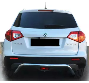 Задній захист AK007 (нерж) для Suzuki Vitara 2015-2024 рр Задній захист AK007 (нерж) для Suzuki Vitara 2015-2024 рр
